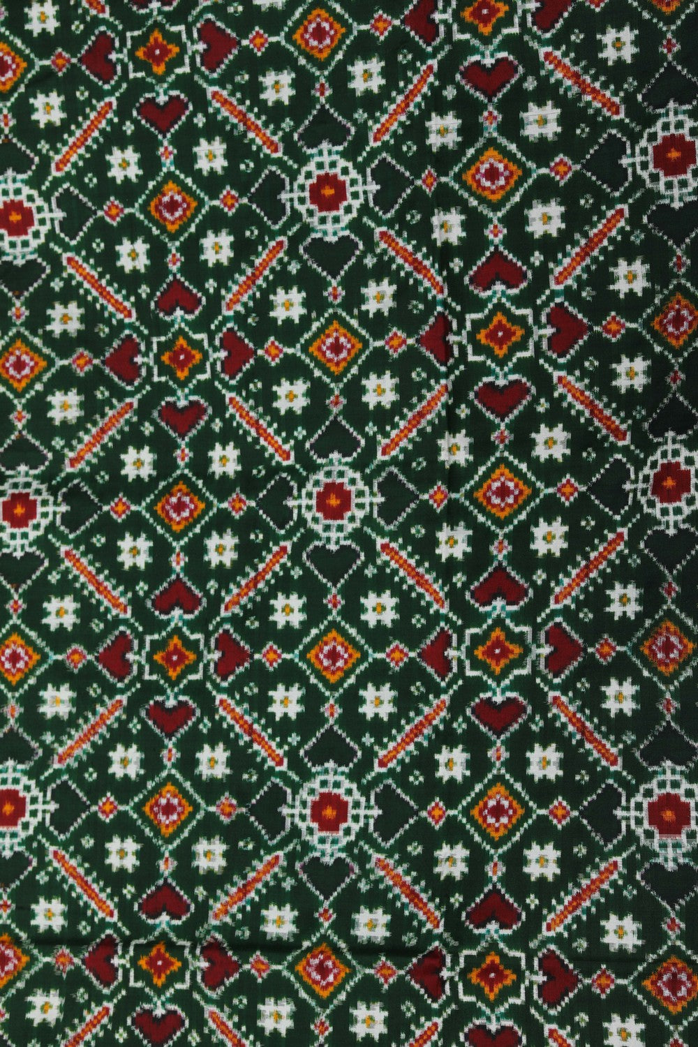 Image of Patan Patola Silk Double Ikat Saree